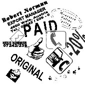 Plaque texte Printy 46025